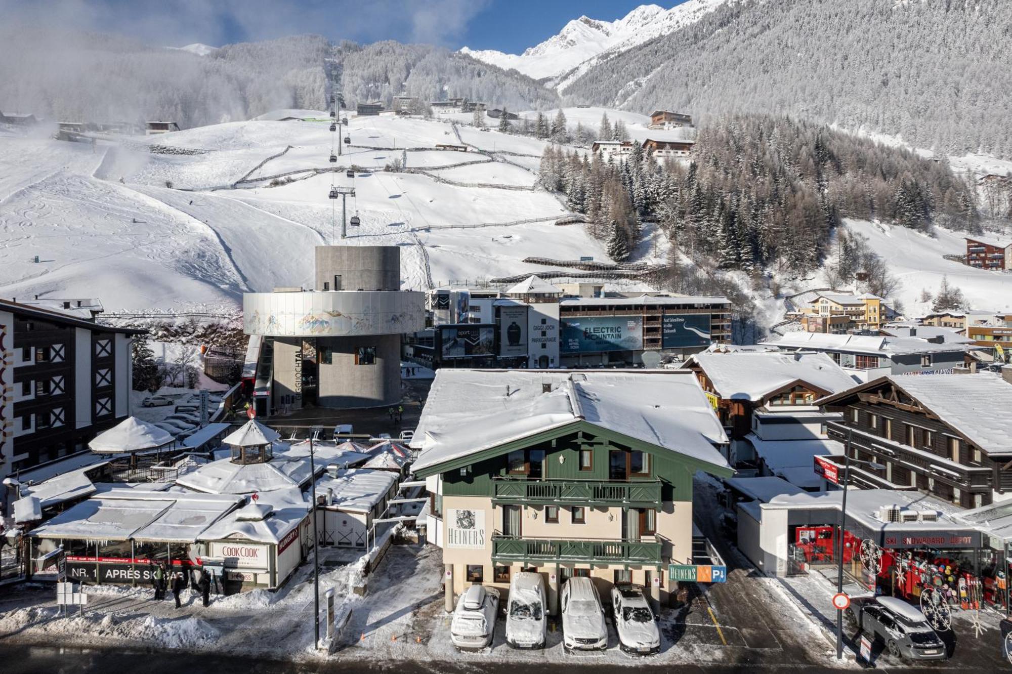 Heiners Hotel Sölden Kültér fotó